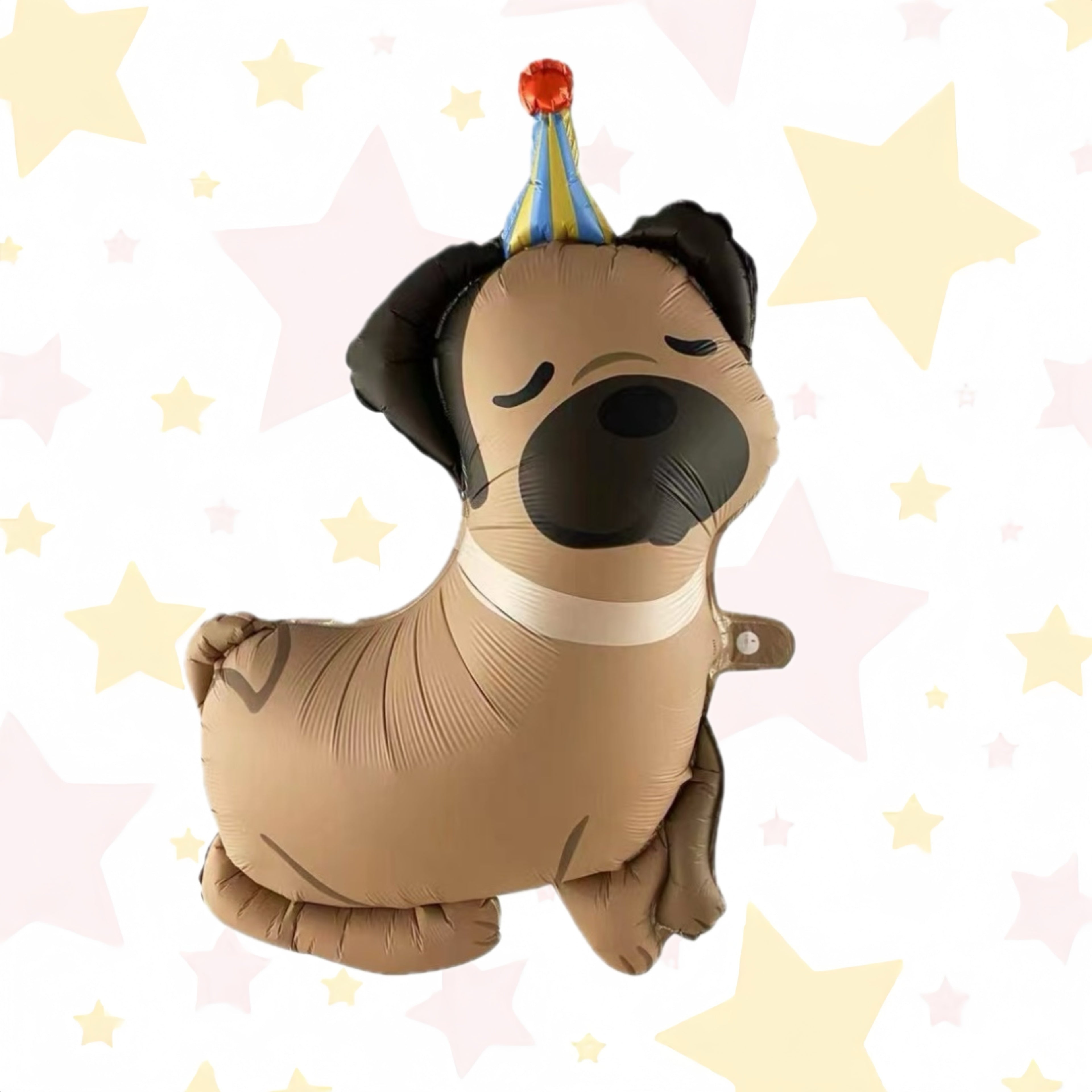 [Dog Birthday Party Balloons] Adorable Pet Birthday Party Balloons - Dachshund, Dalmatian, Husky & Bichon Designs with Stand-Up Feature - Perfect for Dog Lovers' Celebrations, Dog Birthday Party Supplies