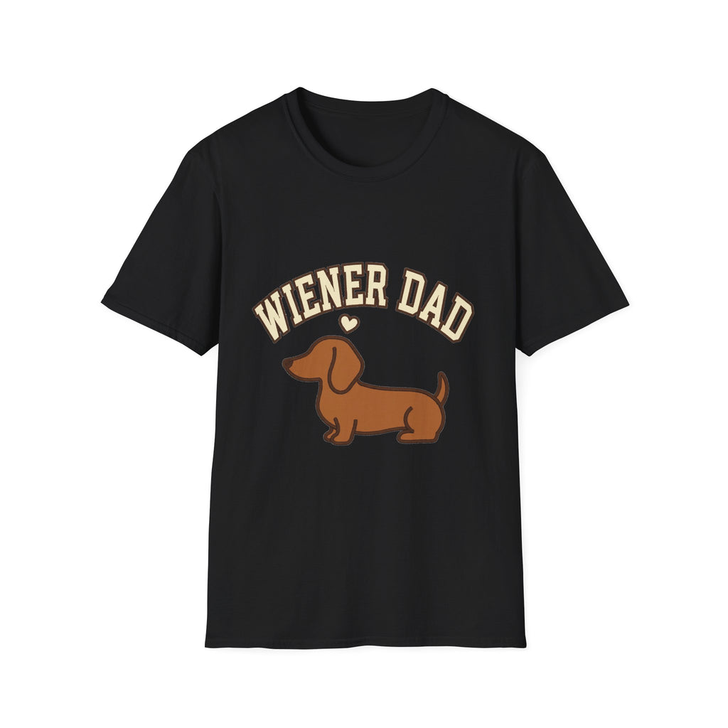 Wiener Dad T-Shirt | Dachshund Dad Graphic Tee