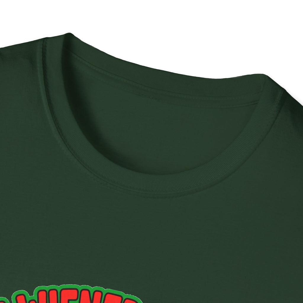 Merry Wiener Christmas T-Shirt | Santa Dachshund Holiday Graphic Tee