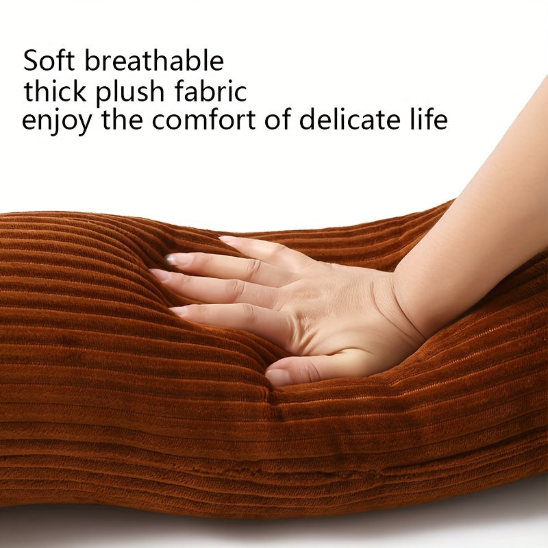 Giant 47-Inch Dachshund Plush Body Pillow – Ultra-Soft "Rust" Doxie Hug Cushion for Home Decor & Gifting