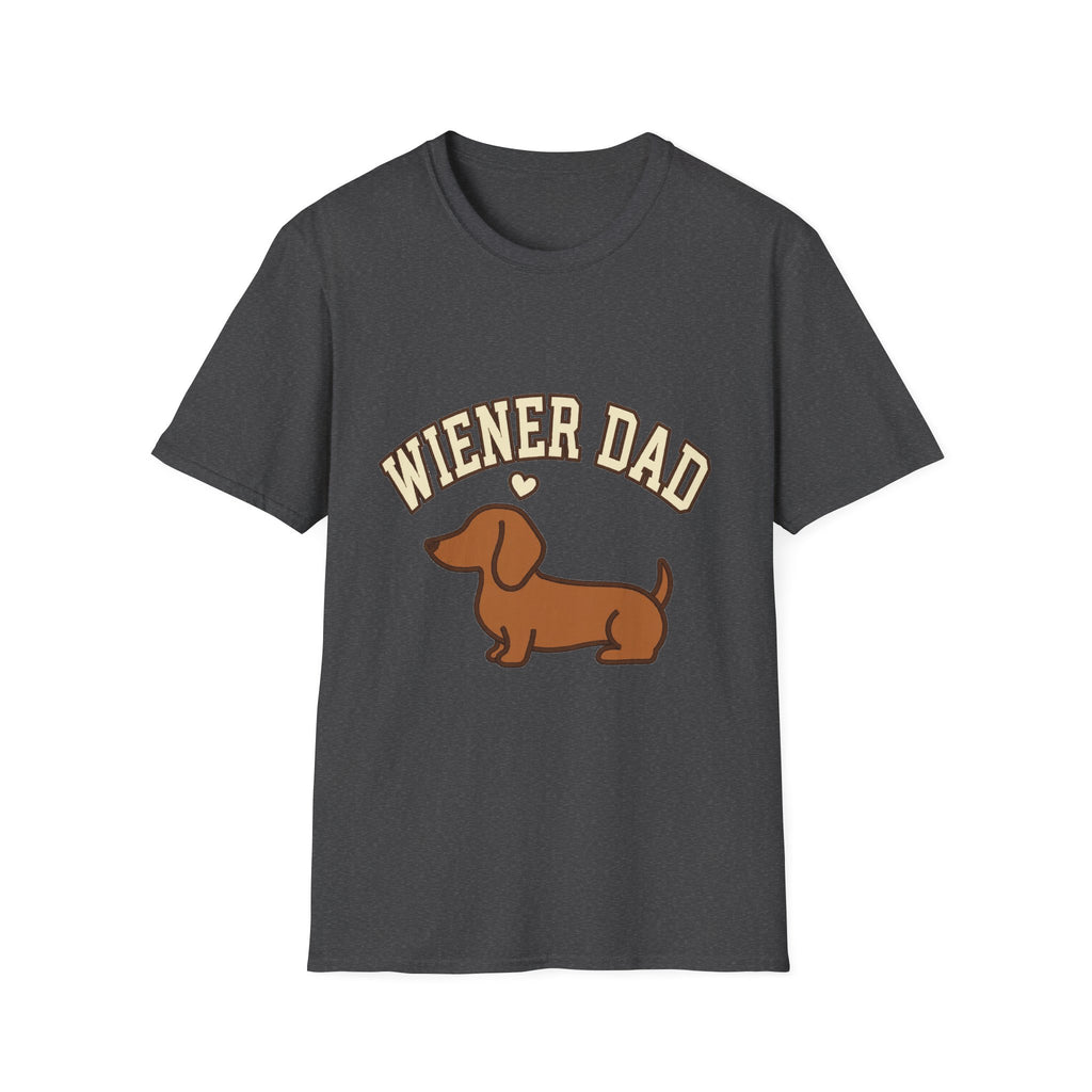 Wiener Dad T-Shirt | Dachshund Dad Graphic Tee