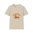 Long Dog Energy T-Shirt — Retro Dachshund Graphic Tee