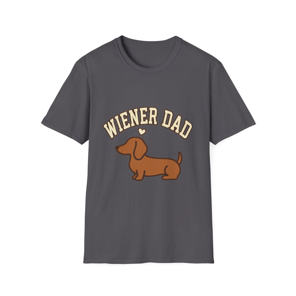 Wiener Dad T-Shirt | Dachshund Dad Graphic Tee