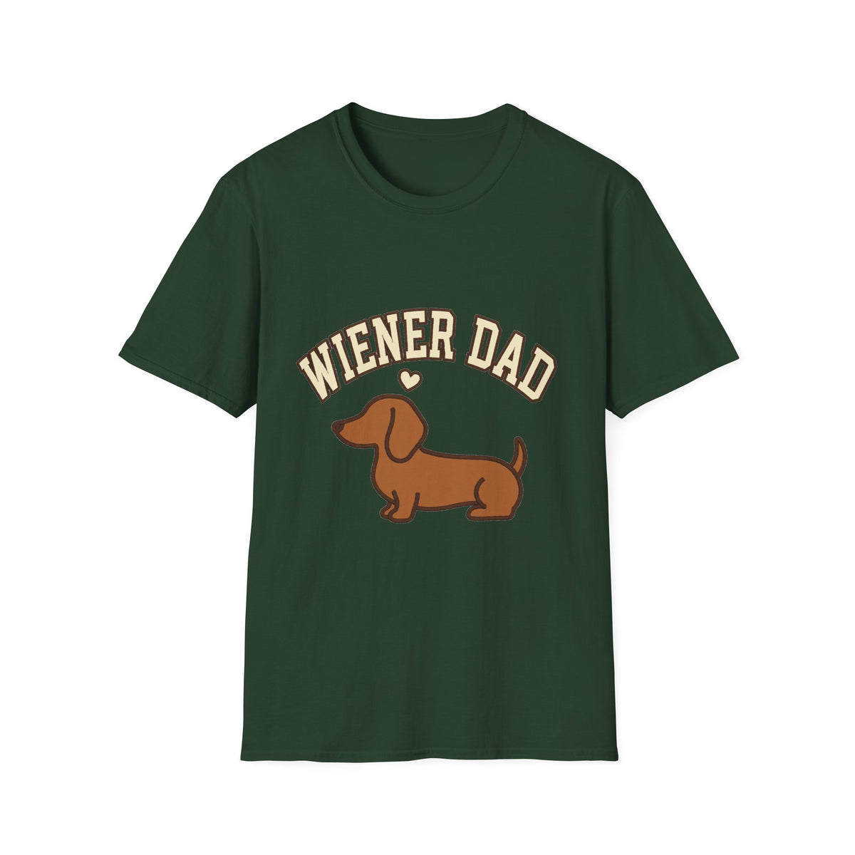 Wiener Dad T-Shirt | Dachshund Dad Graphic Tee
