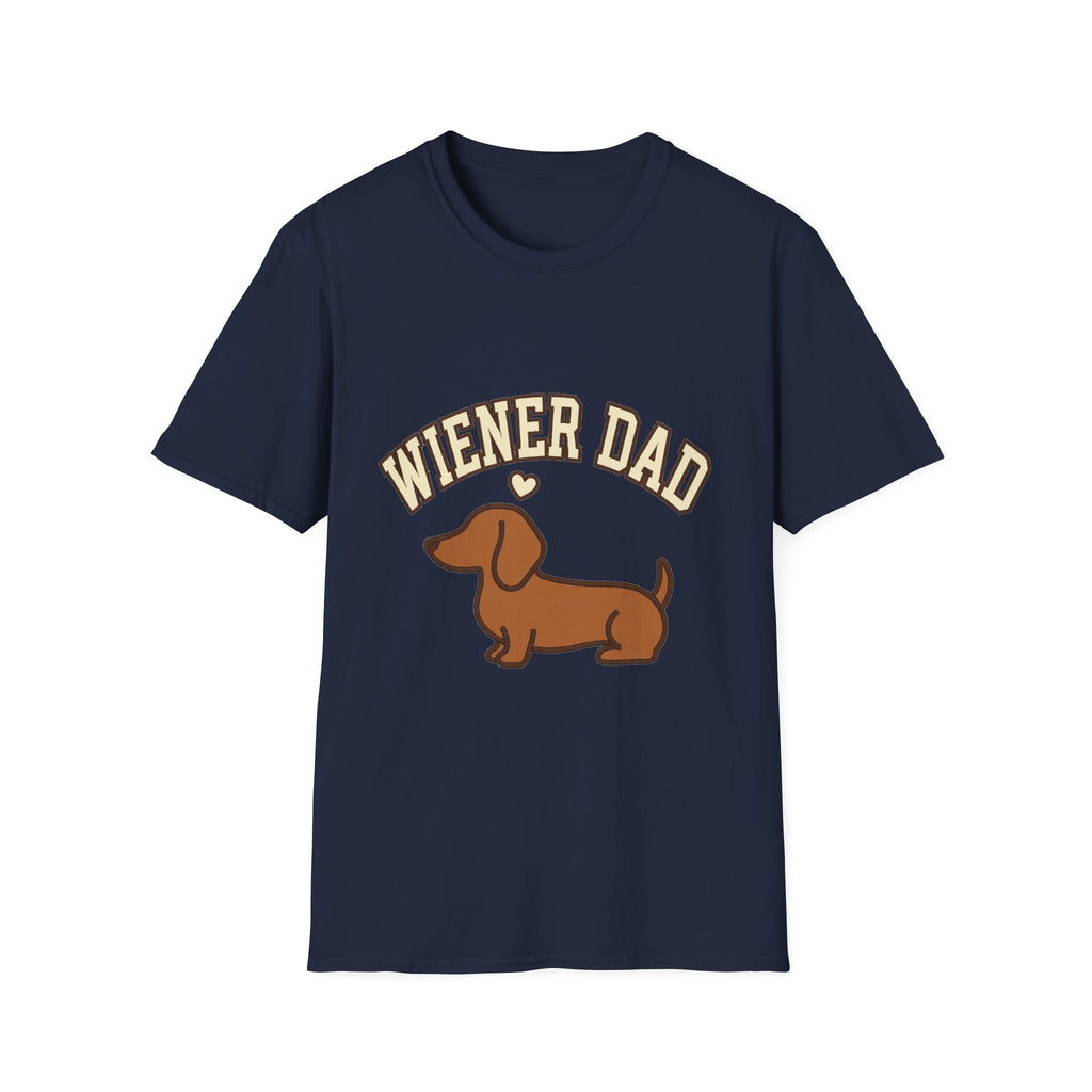 Wiener Dad T-Shirt | Dachshund Dad Graphic Tee