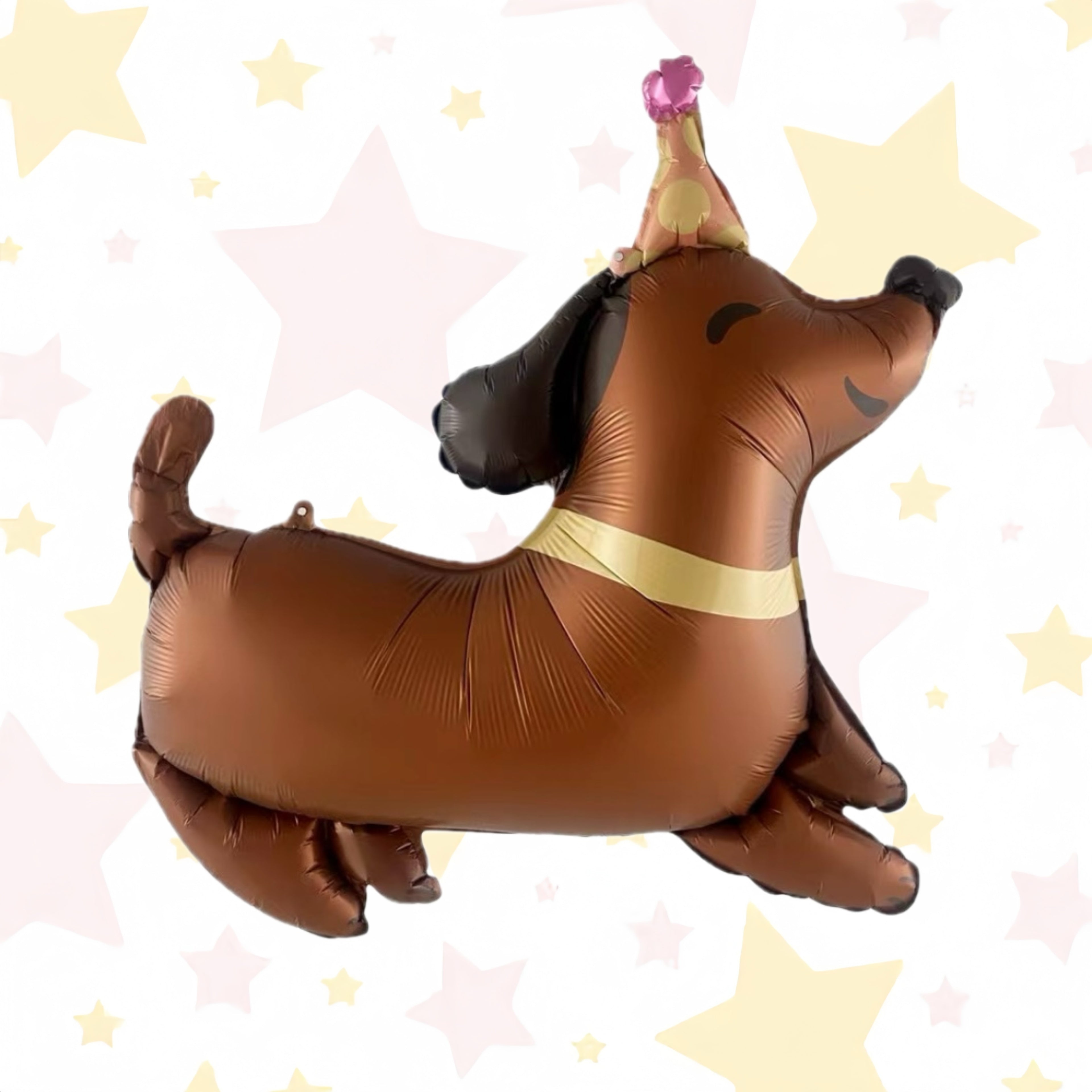 [Dog Birthday Party Balloons] Adorable Pet Birthday Party Balloons - Dachshund, Dalmatian, Husky & Bichon Designs with Stand-Up Feature - Perfect for Dog Lovers' Celebrations, Dog Birthday Party Supplies