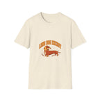 Long Dog Energy T-Shirt — Retro Dachshund Graphic Tee