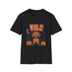 Trick or Wiener T-Shirt | Vampire Dachshund Halloween Graphic Tee