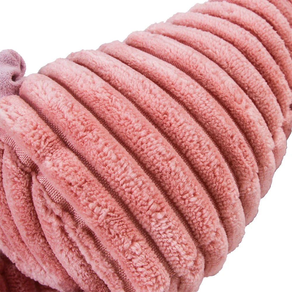 Classic Corduroy Critter Dog Toy – Durable Squeaky Plush for Small & Medium Dogs