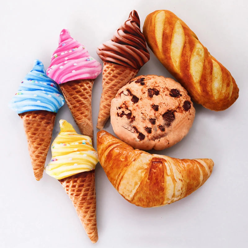 Squeaky "Dinner-Time" Drumstick Dog Toy – Realistic Interactive Chew for All Sizes