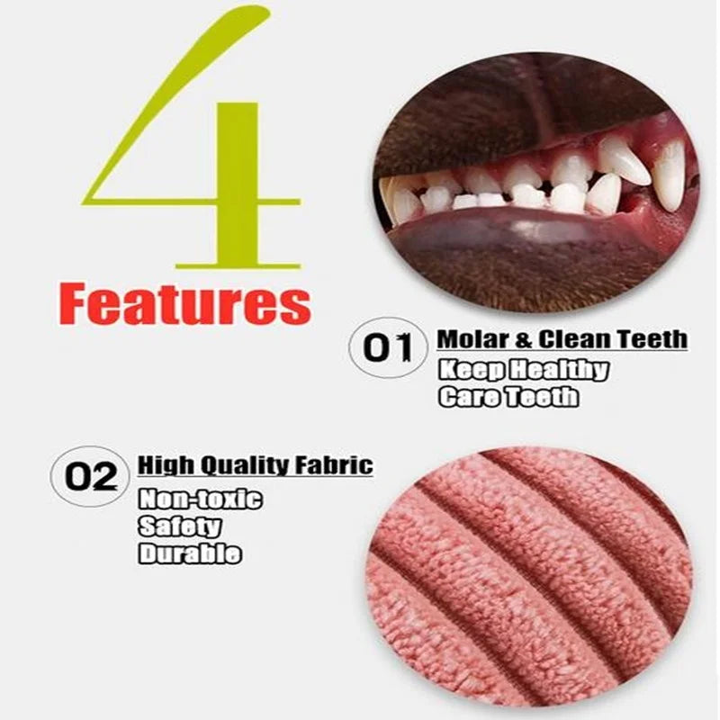 Classic Corduroy Critter Dog Toy – Durable Squeaky Plush for Small & Medium Dogs