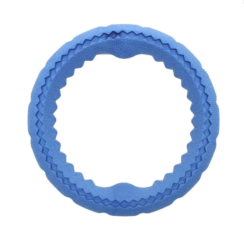 Floating Indestructible Dog Ring – Durable Interactive Fetch & Water Training Toy