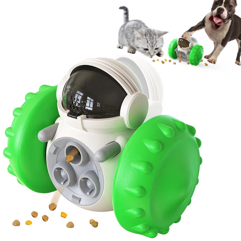 Interactive Tumbler Puzzle Dog Toy – IQ-Boosting Slow Feeder & Treat Dispenser