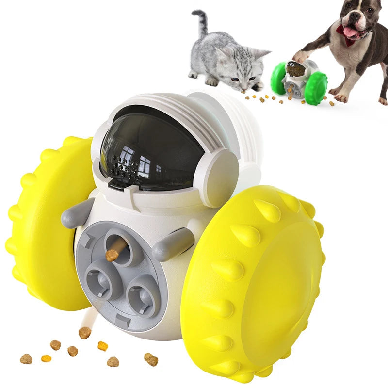 Interactive Tumbler Puzzle Dog Toy – IQ-Boosting Slow Feeder & Treat Dispenser