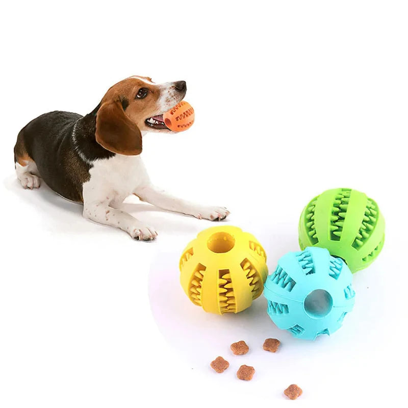 Interactive Dental Treat Ball – Durable Bite-Resistant Rubber Slow Feeder for All Dogs