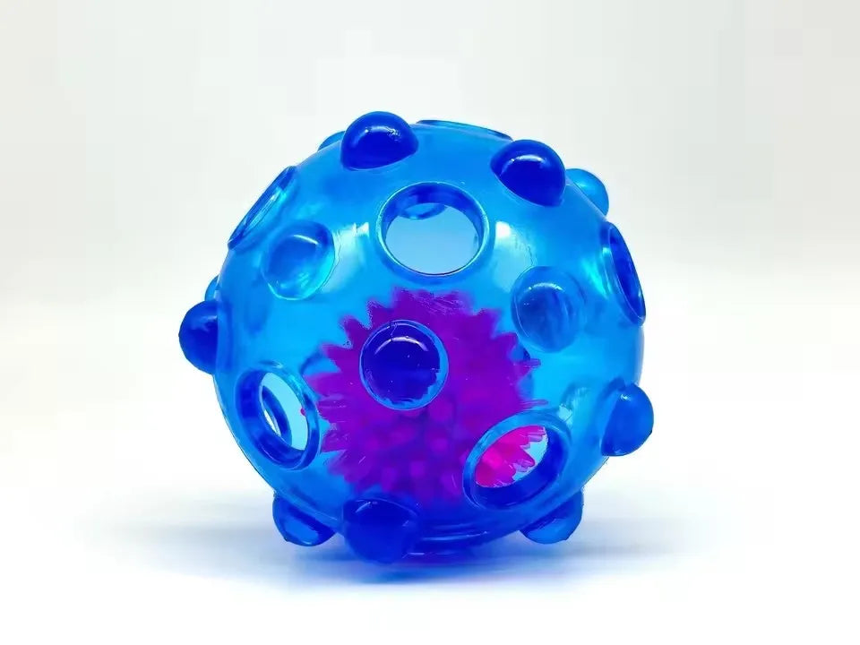Smart LED Interactive Rolling Ball – Automatic Motion-Activated Pet Toy for Boredom Relief