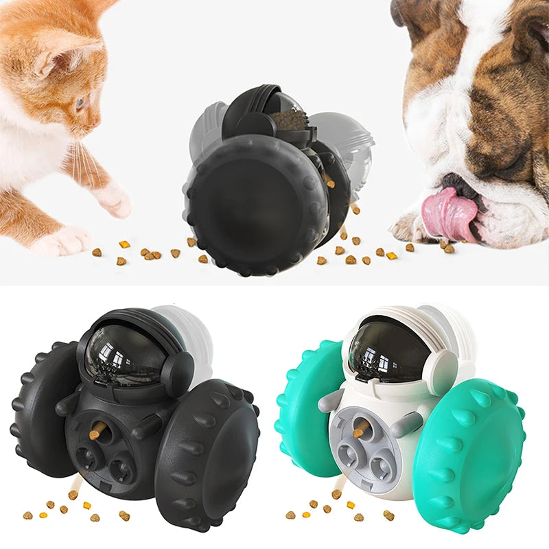 Interactive Tumbler Puzzle Dog Toy – IQ-Boosting Slow Feeder & Treat Dispenser