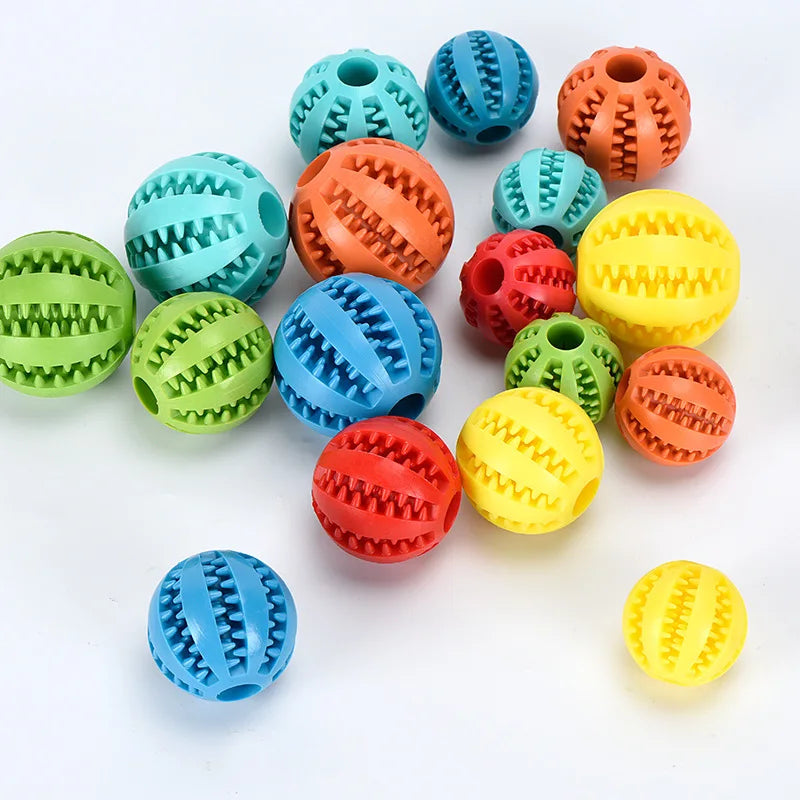 Interactive Dental Treat Ball – Durable Bite-Resistant Rubber Slow Feeder for All Dogs