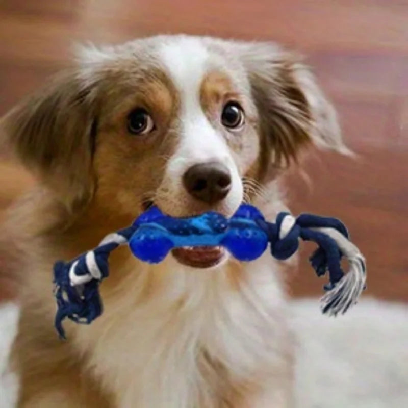 Ultimate 15-Piece Dog Toy Variety Bundle – Durable Rope Tugs, Rubber Balls, Chew Sticks & More