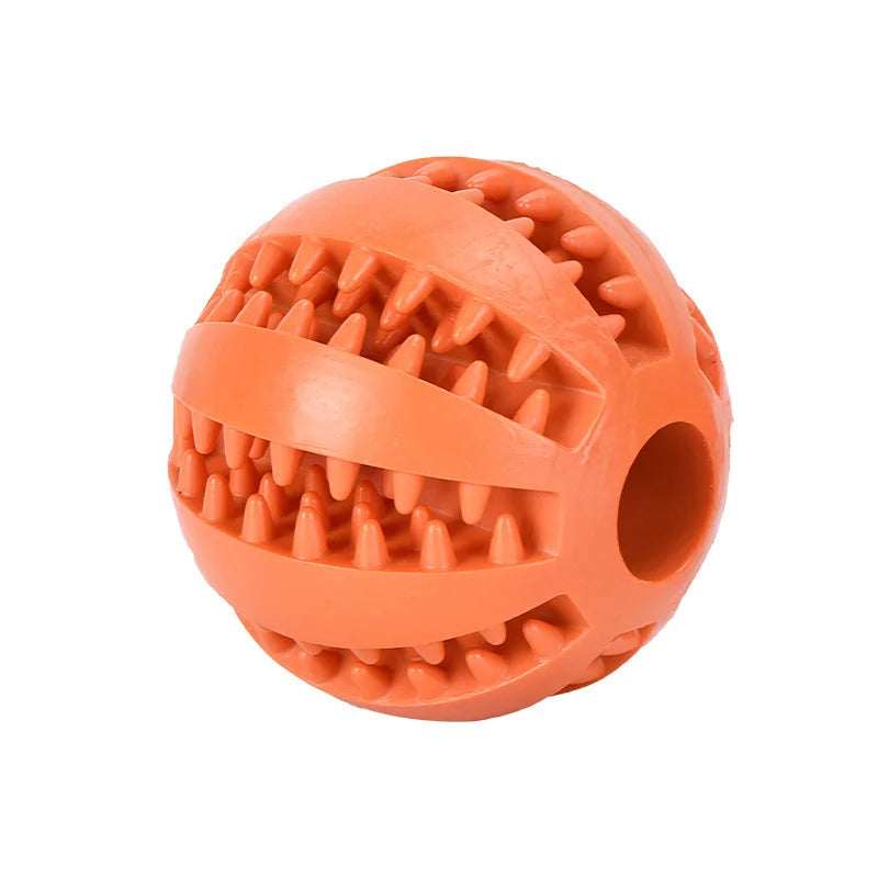 Interactive Dental Treat Ball – Durable Bite-Resistant Rubber Slow Feeder for All Dogs