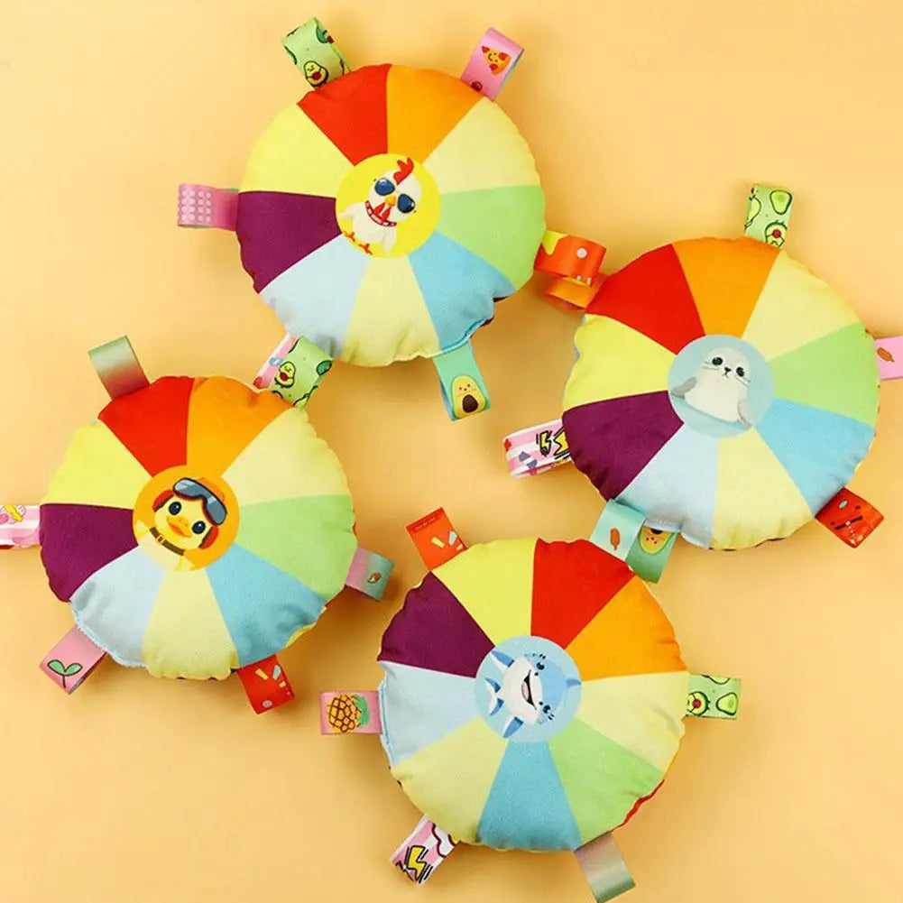 Platillo volador de peluche suave para perros: juguete interactivo aerodinámico para buscar y atrapar