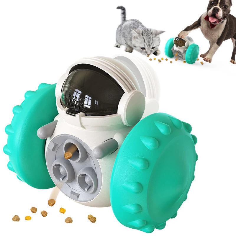 Interactive Tumbler Puzzle Dog Toy – IQ-Boosting Slow Feeder & Treat Dispenser