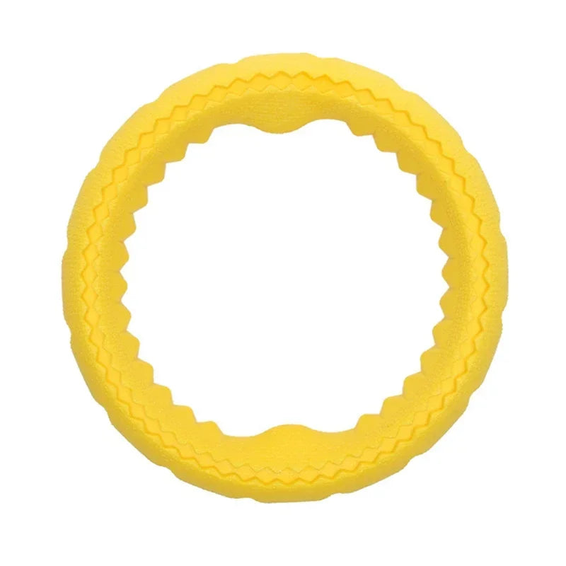 Floating Indestructible Dog Ring – Durable Interactive Fetch & Water Training Toy