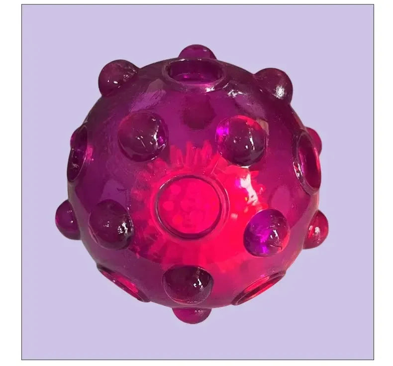 Smart LED Interactive Rolling Ball – Automatic Motion-Activated Pet Toy for Boredom Relief