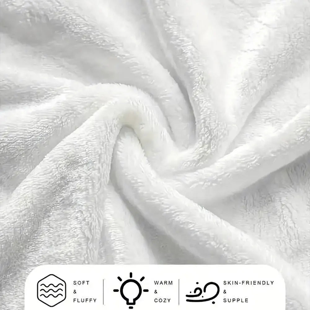 Dachshund Pattern Fleece Blanket – Ultra-Soft Flannel Throw for Doxie Lovers