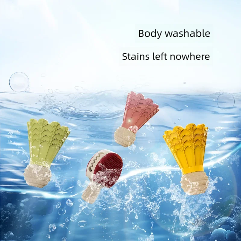 Juguete para perros Smash-Hit Shuttlecock: rompecabezas de goma resistente con dispensador de premios