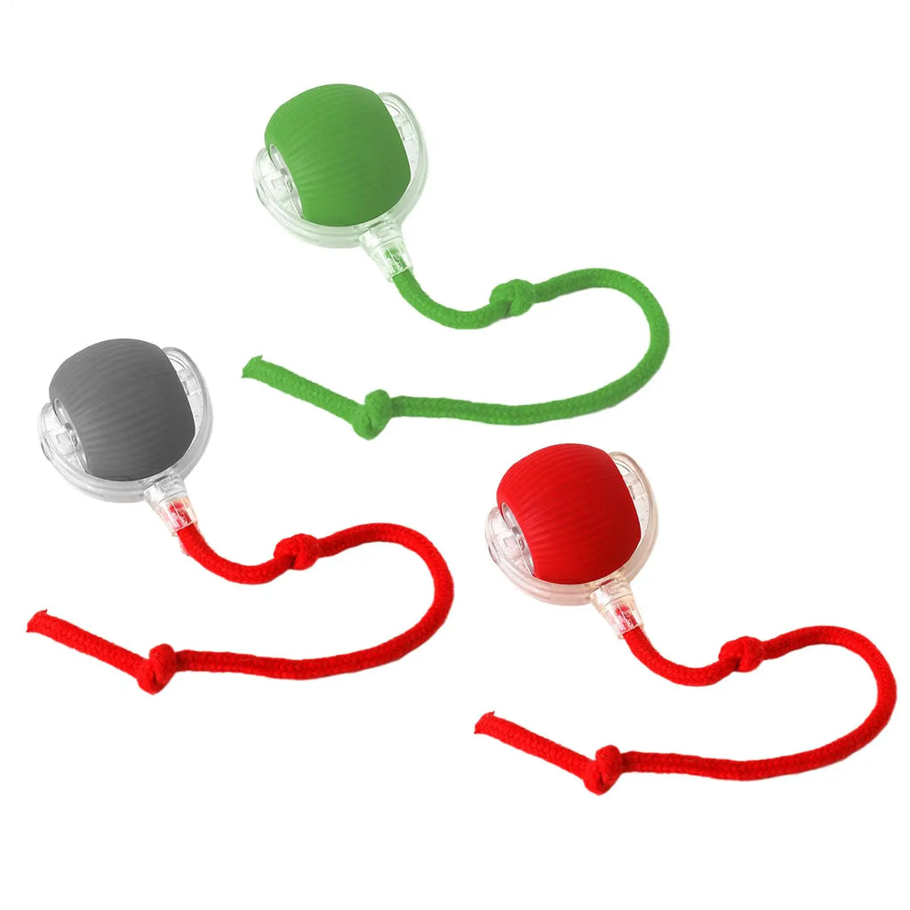Smart Interactive Dog Toy Ball – Automatic Rolling & Obstacle Avoidance Teaser