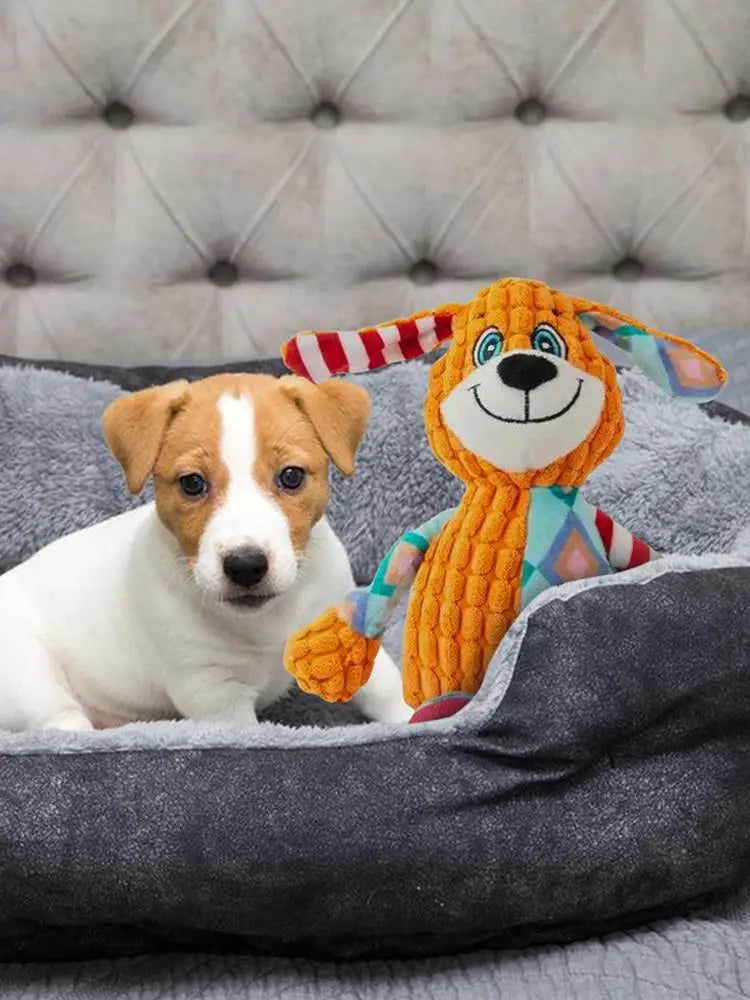 Wildwood Critters Squeaky Plush – Durable Fleece Molar & Chew Toy for Dogs