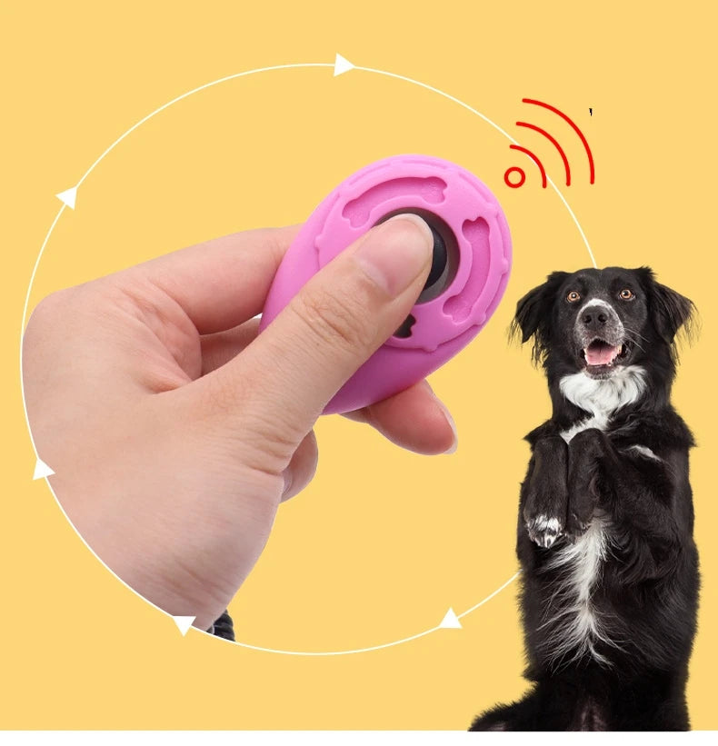 Clicker de entrenamiento para perros, entrenador de clic para perros y gatos, varios estilos, correa de muñeca ajustable, llavero con sonido, repelente de perros, producto para mascotas