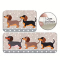 Dachshund-Themed Non-Slip Doormat Cute Home Entrance Rug, for Living Room, Bedroom, Bathroom, Kitchen, and Outdoor Spaces