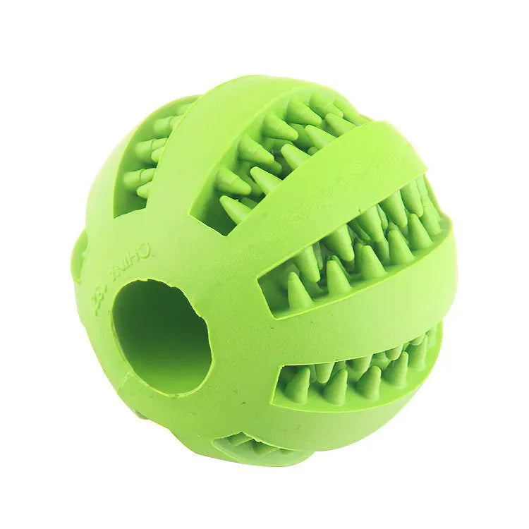 Interactive Dental Treat Ball – Durable Bite-Resistant Rubber Slow Feeder for All Dogs