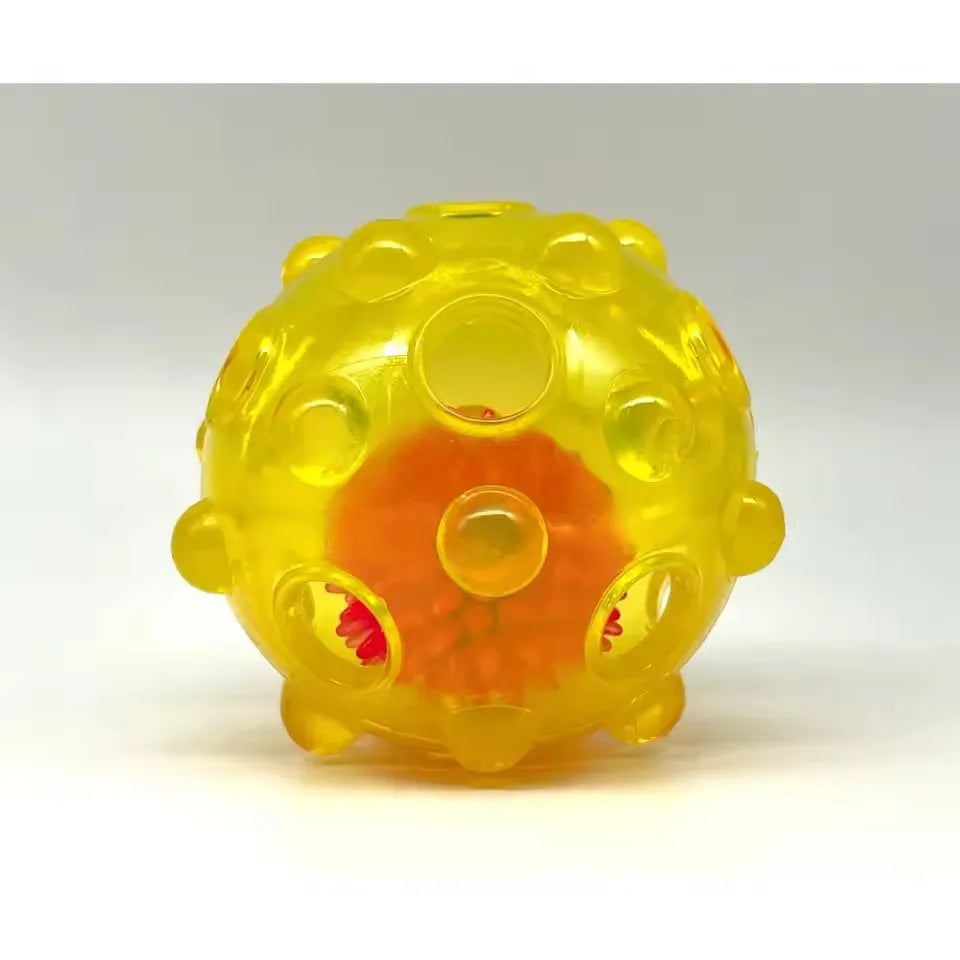 Smart LED Interactive Rolling Ball – Automatic Motion-Activated Pet Toy for Boredom Relief