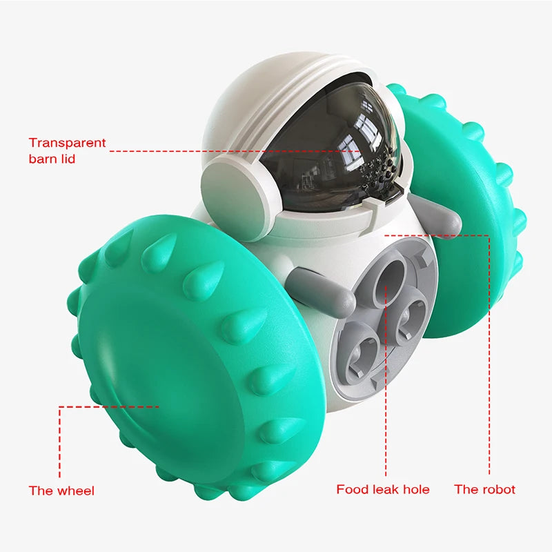 Interactive Tumbler Puzzle Dog Toy – IQ-Boosting Slow Feeder & Treat Dispenser