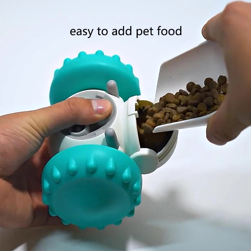 Interactive Tumbler Puzzle Dog Toy – IQ-Boosting Slow Feeder & Treat Dispenser