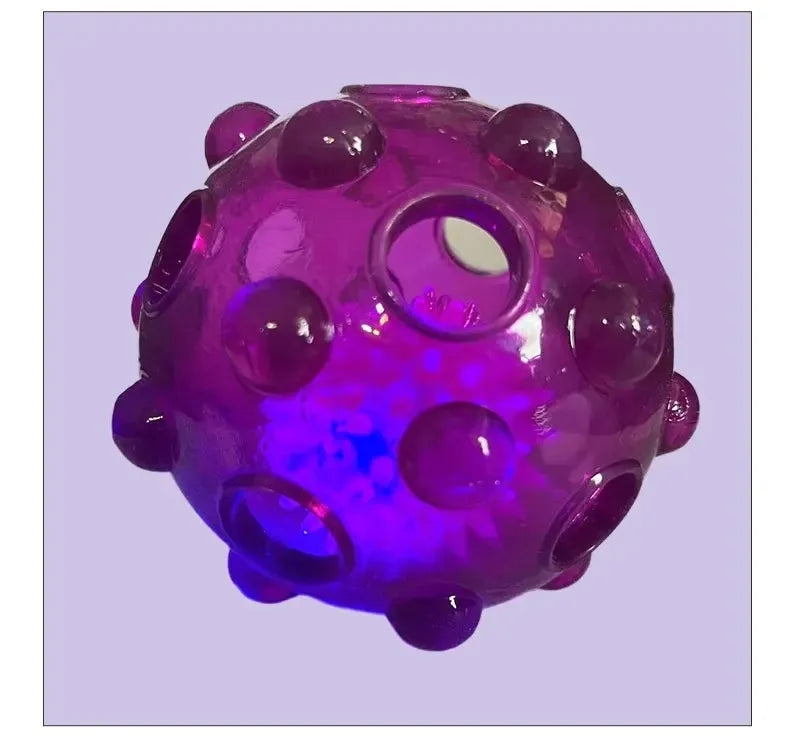Smart LED Interactive Rolling Ball – Automatic Motion-Activated Pet Toy for Boredom Relief
