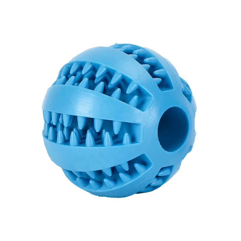 Interactive Dental Treat Ball – Durable Bite-Resistant Rubber Slow Feeder for All Dogs