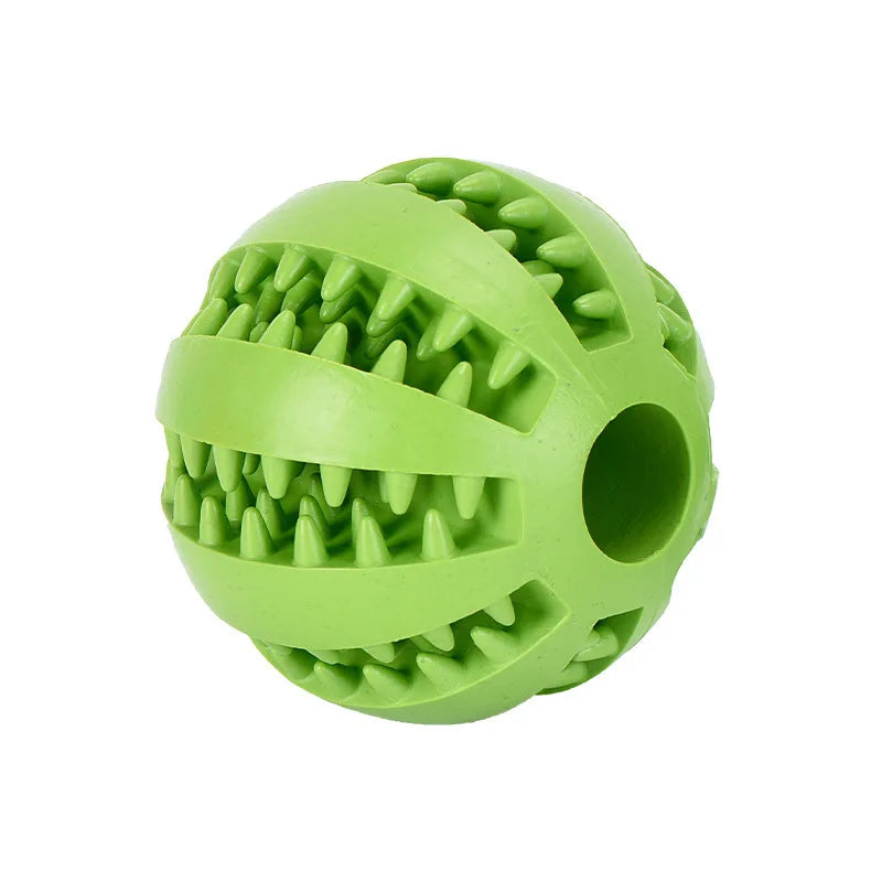 Interactive Dental Treat Ball – Durable Bite-Resistant Rubber Slow Feeder for All Dogs