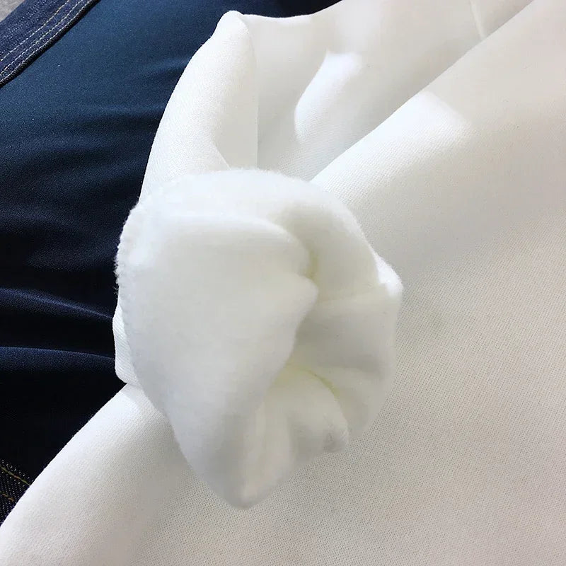 "I ❤️ Dachshunds" Cozy Fleece Hoodie – Oversized Pullover with Cute Doxie Graphic