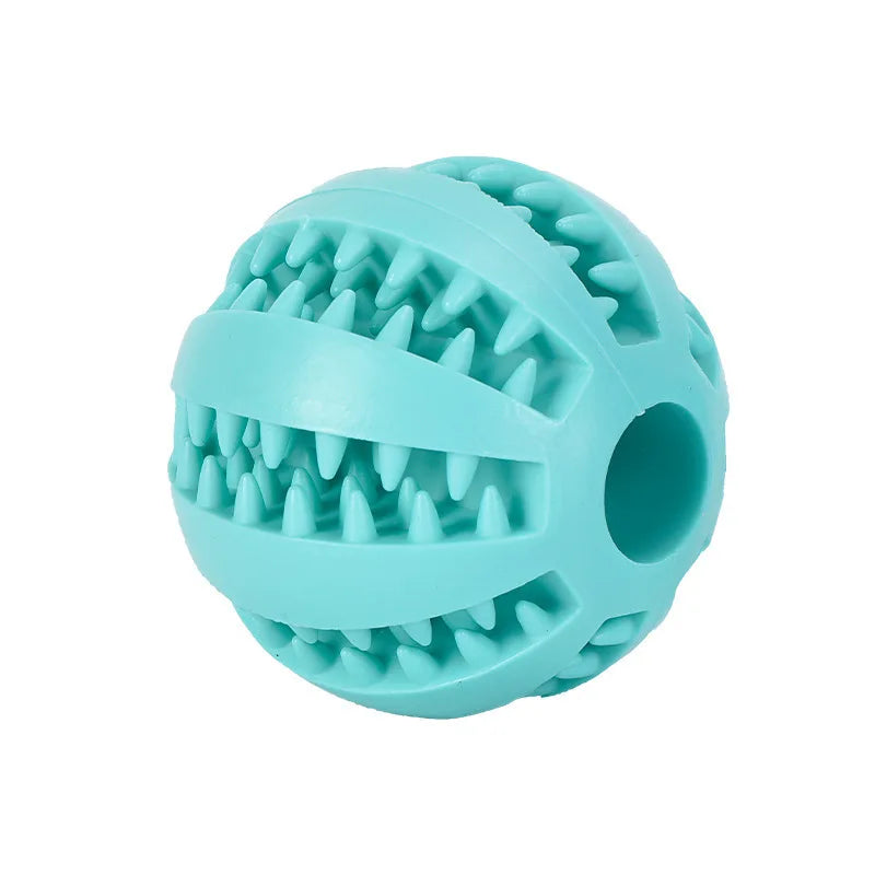 Interactive Dental Treat Ball – Durable Bite-Resistant Rubber Slow Feeder for All Dogs