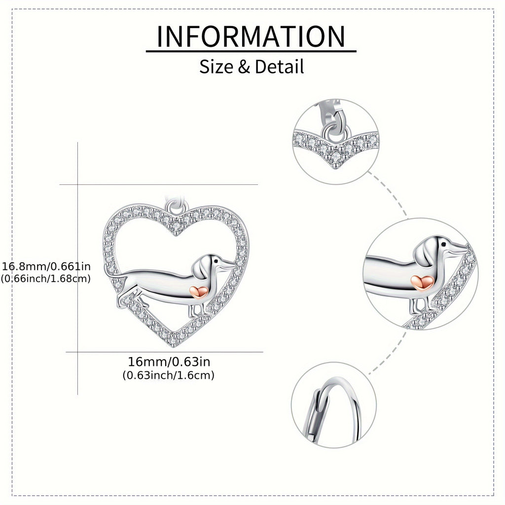 Dachshund Earrings For Women 925 Sterling Sliver Weiner Dog Earrings Dachshund Jewelry