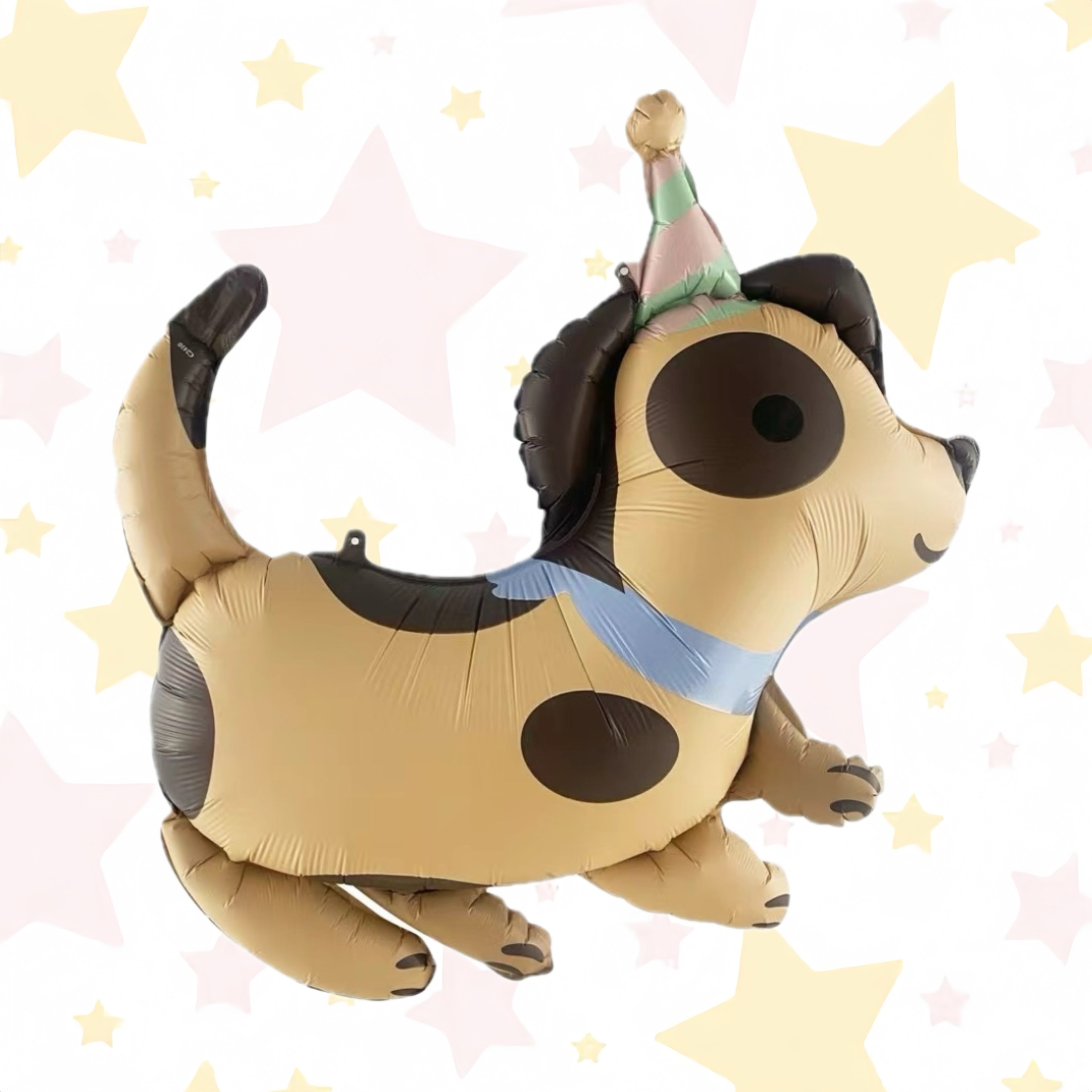 [Dog Birthday Party Balloons] Adorable Pet Birthday Party Balloons - Dachshund, Dalmatian, Husky & Bichon Designs with Stand-Up Feature - Perfect for Dog Lovers' Celebrations, Dog Birthday Party Supplies