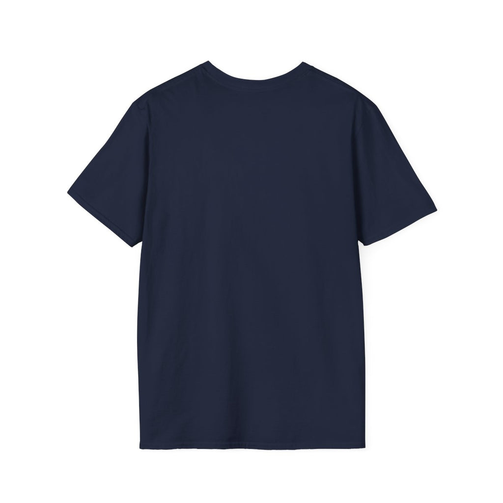 Halloweenie ghost dachshund tee - Navy - back