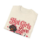 Hot Girls Love Wieners T-Shirt - Natural