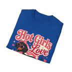 Hot Girls Love Wieners T-Shirt - Royal